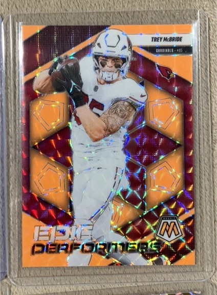2025 Panini Mosaic #10 Trey McBride — front