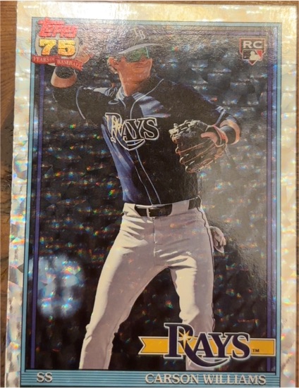 2026 Topps Series 1 #T91-38 Carson Williams — front