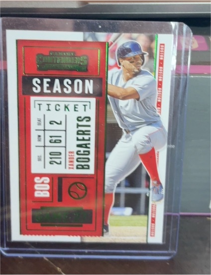 2020 Panini Contenders Season Ticket #15 Xander Bogaerts — front