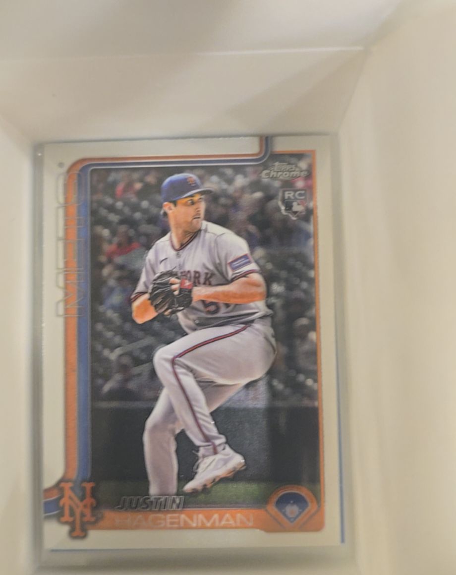2025 Topps Chrome Update #USC61 Justin Hagenman — front