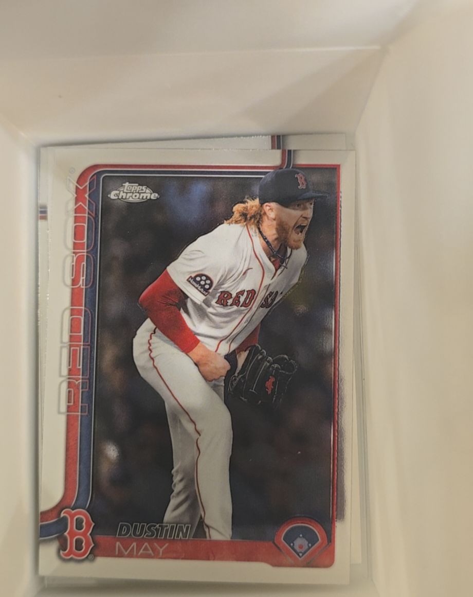 2025 Topps Chrome Update #USC80 Dustin May — front