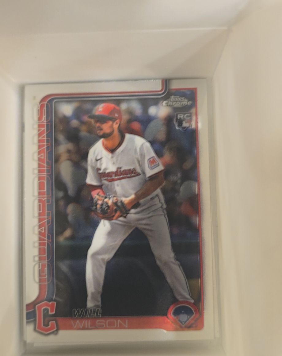 2025 Topps Chrome Update #USC187 Will Wilson — front