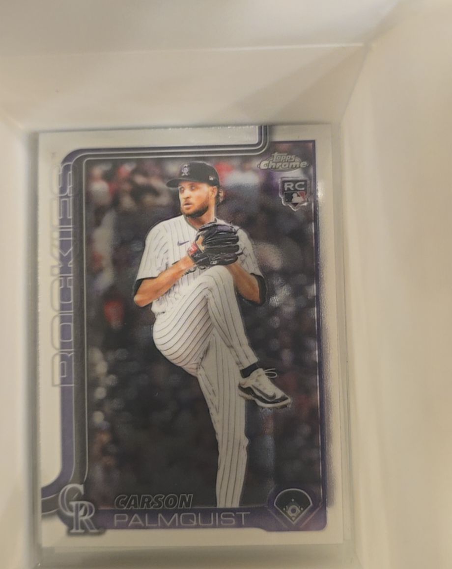 2025 Topps Chrome Update #USC173 Carson Palmquist — front