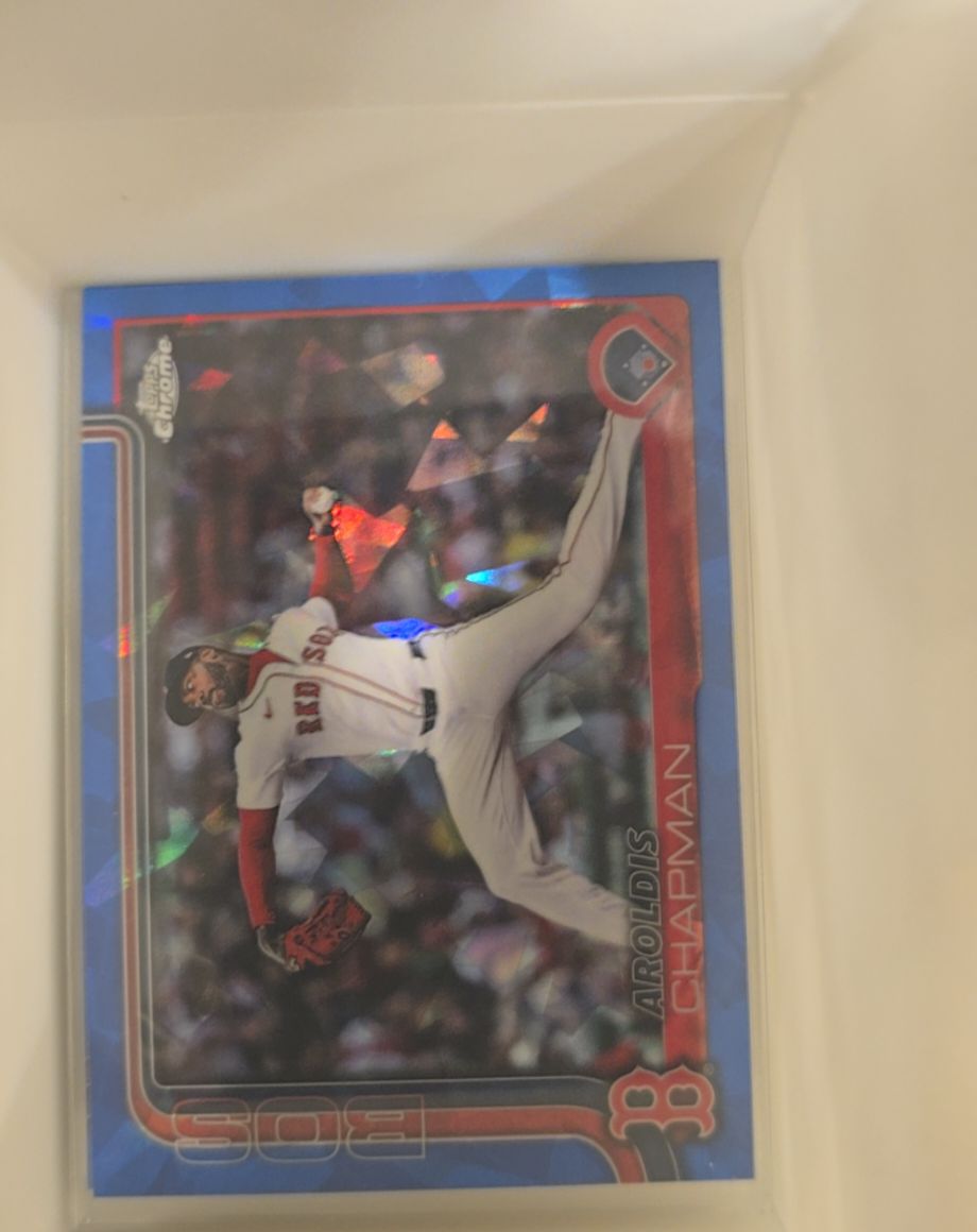2025 Topps Chrome Update #USC191 Aroldis Chapman — front