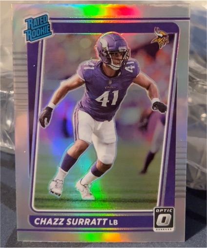 2021 Panini Donruss Optic #280 Chazz Surratt — front