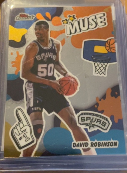 2025-26 Topps Finest #M-19 David Robinson Muse — front