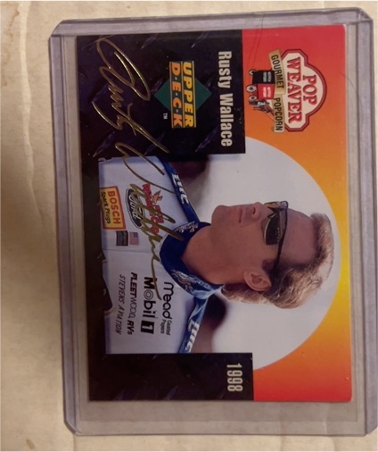 1998 Upper Deck Pop Weaver #PW6 Rusty Wallace — front
