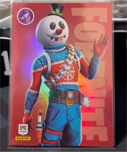 2021 Panini Fortnite Series 3 #180 Slushy Soldier Epic Outfit — front