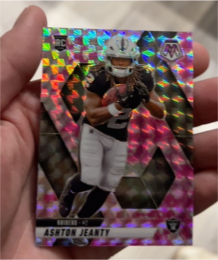 2025 Panini Mosaic #345 Ashton Jeanty — front