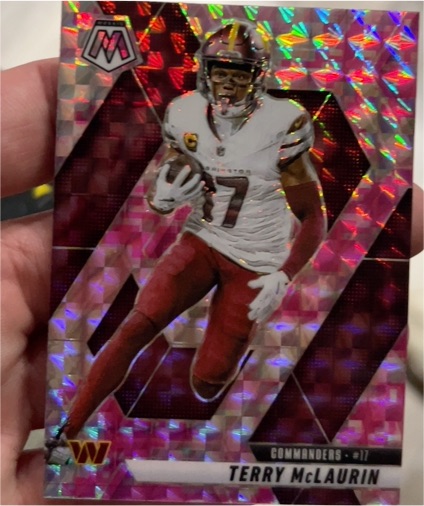 2025 Panini Mosaic #182 Terry McLaurin — front