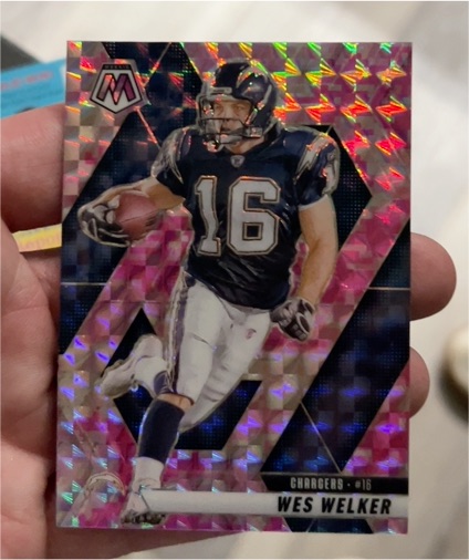 2025 Panini Mosaic #205 Wes Welker — front