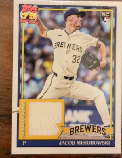 2026 Topps Series 1 #91R-JMI Jacob Misiorowski — front