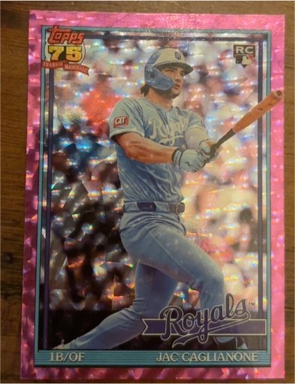 2026 Topps Series 1 #T91-42 Jac Caglianone — front