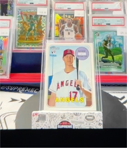 2020 Topps Heritage Throwback #TBT-17 Shohei Ohtani — front