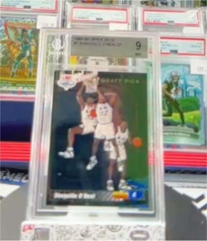 1992-93 Skybox Draft Pick #DP1 Shaquille O'Neal Rookie — front
