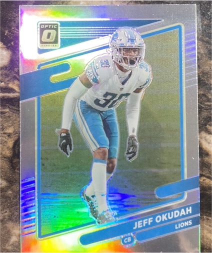 2021 Panini Donruss Optic #86 Jeff Okudah — front