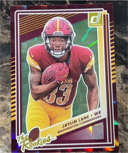 2025 Panini Donruss #38 Jaylin Lane The Rookies — front
