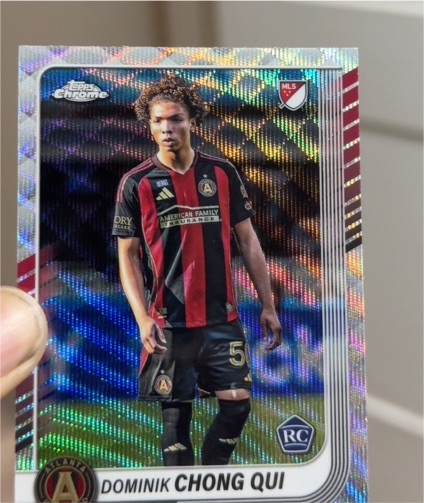 2025 Topps Chrome MLS #71 Dominik Chong Qui — front