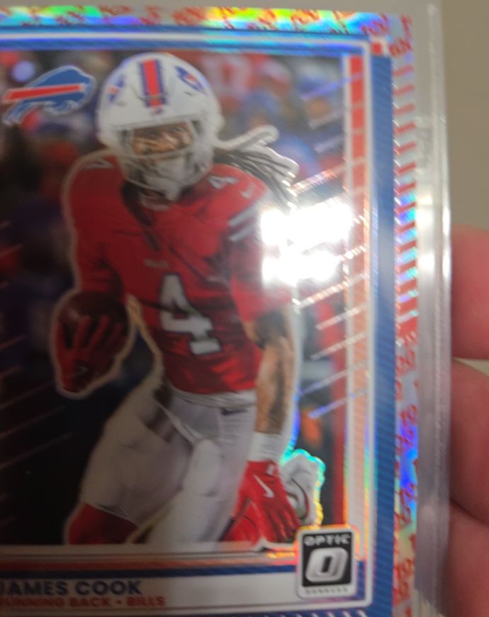 2025 Panini Donruss Optic #138 James Cook — front