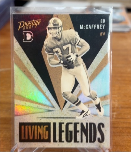 2021 Panini Prestige #LL-14 Ed McCaffrey Living Legends — front