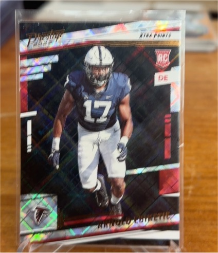 2022 Panini Prestige #362 Arnold Ebiketie Xtra Points Diamond Rookie — front