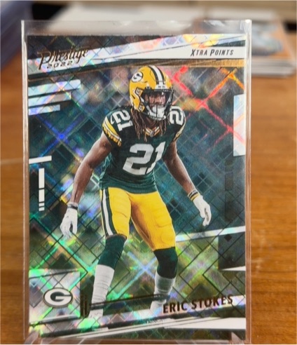 2022 Panini Prestige #112 Eric Stokes Xtra Points Diamond — front