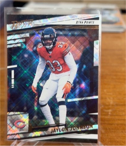2022 Panini Prestige #55 Jaylon Johnson Xtra Points Diamond — front