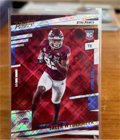 2022 Panini Prestige #326 Jalen Wydermyer RC Rookie Xtra Points Diamond Buffalo Bills — front