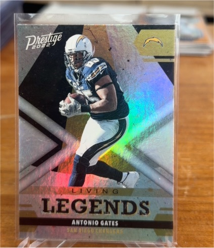 2022 Panini Prestige Living Legends #LL-7 Antonio Gates — front