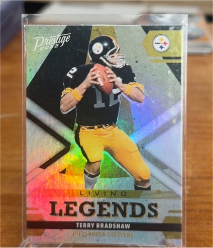 2022 Panini Prestige #LL-2 Terry Bradshaw Living Legends — front