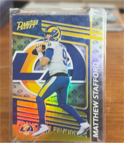 2022 Panini Prestige #FF-2 Matthew Stafford Franchise Favorites — front