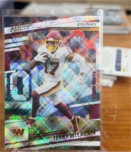 2022 Panini Prestige #295 Terry McLaurin Xtra Points — front