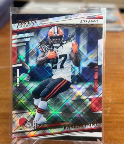 2022 Panini Prestige #69 Kareem Hunt — front
