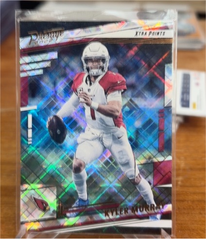 2022 Panini Prestige #1 Kyler Murray Xtra Points Diamond — front