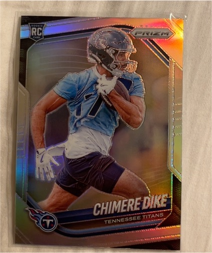 2025 Panini Prizm #396 Chimere Dike — front