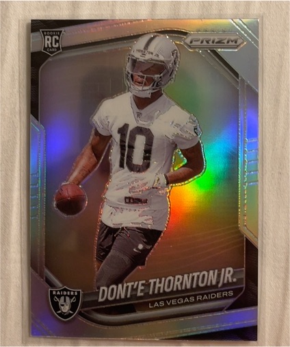 2025 Panini Prizm #369 Dont'e Thornton Jr. — front