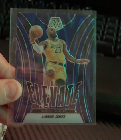 2024-25 Panini Mosaic #13 LeBron James — front