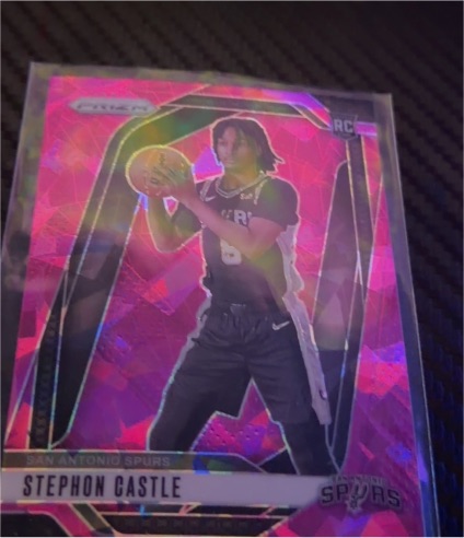 2024-25 Panini Prizm #234 Stephon Castle — front
