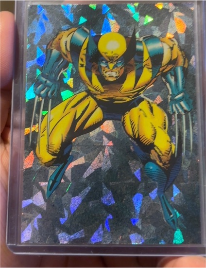1992 Comic Images Wolverine From Then 'Til Now II Prism #P1 — front