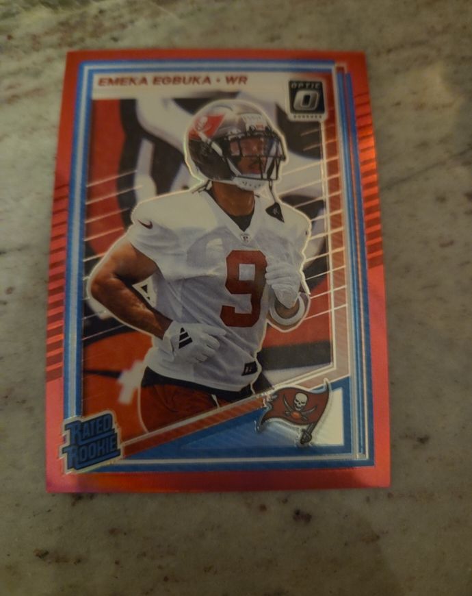 2025 Panini Donruss Optic #375 Emeka Egbuka — front