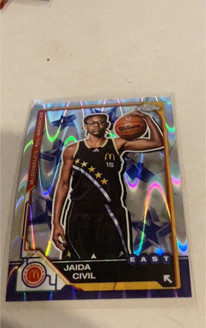 2025 Topps Chrome McDonald's All American #58 Jaida Civil — front