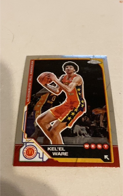 2025 Topps Chrome McDonald's All American #96 Kel'el Ware — front