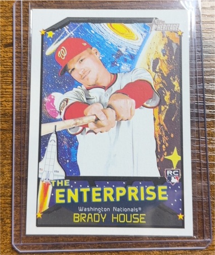 2026 Topps Heritage #TE-BH Brady House The Enterprise — front