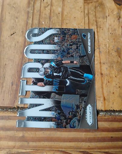 2014 Panini Prizm #I8 Cam Newton Intros — front