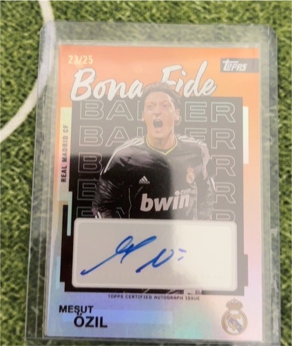 2024 Topps Bonafide #23/25 Mesut Özil — front