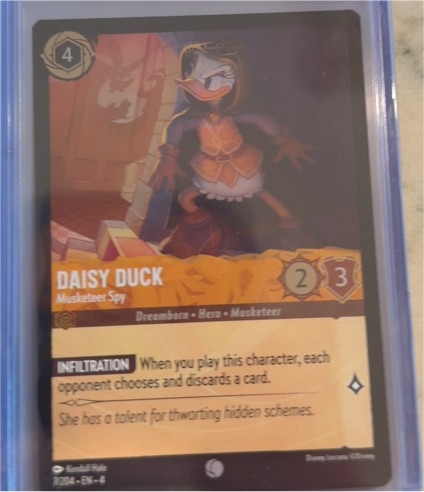 2024 Disney Lorcana Ursula's Return #7/204 Daisy Duck — front