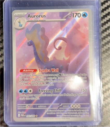 2020 Pokémon Perfect Order #092 Aurorus — front