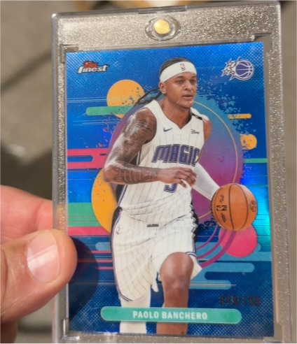 2025-26 Topps Finest #154 Paolo Banchero — front