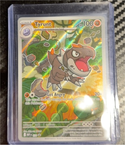 2026 Pokémon #070 Tyrunt — front