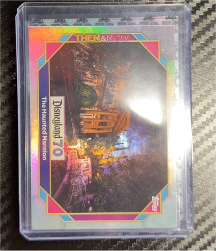 2025 Topps Disneyland 70th Anniversary The Haunted Mansion #78 — front